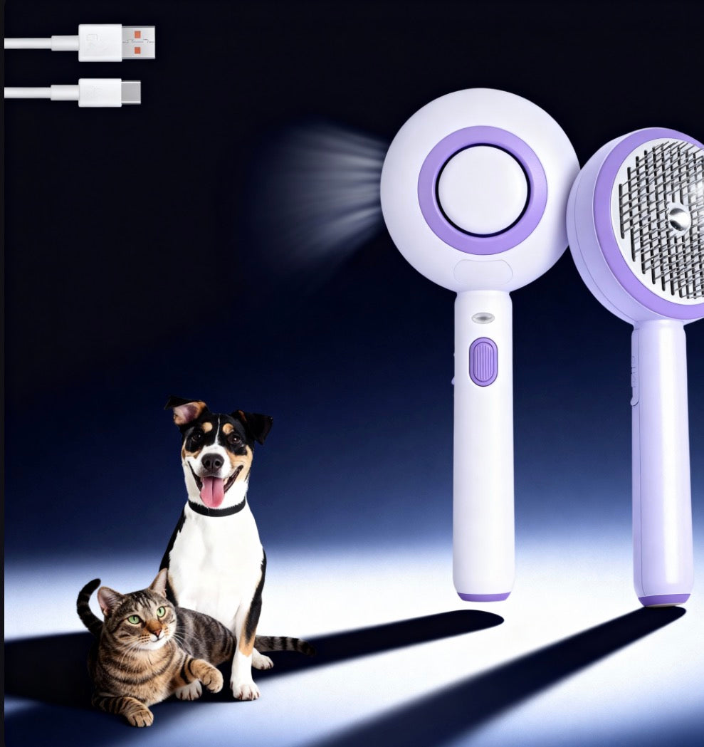 The new gen steam brush. The secret to a flawless coat